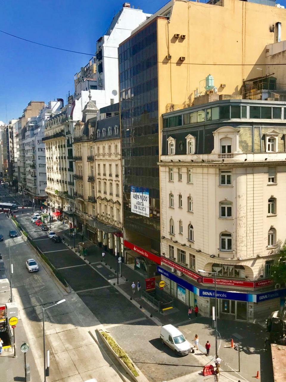 Estilo Y Comodidad En Av Corrientes, Departamento Con Estacionamiento Para Autos Buenos Aires Buitenkant foto